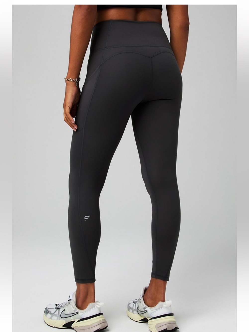 NWOT Fabletics Oasis PureLuxe High-Waist Gray Leggings (7/8 length)